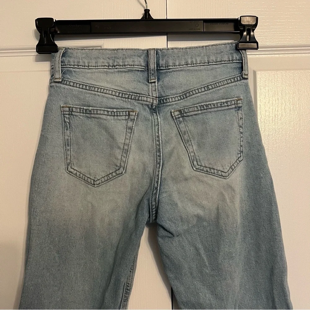 GAP Kids Light Blue '90s High Rise Loose Fit‎ Jeans Size 10